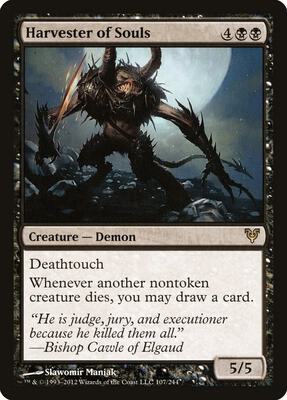 Harvester of Souls card from Avacyn Restored