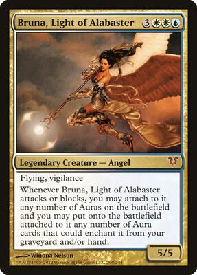 Bruna, Light of Alabaster card from Avacyn Restored