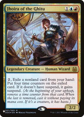 Jhoira of the Ghitu (DDS) card from The List Reprints