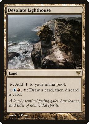 Desolate Lighthouse card from Avacyn Restored