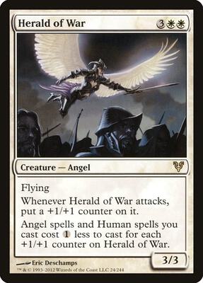 Herald of War card from Avacyn Restored