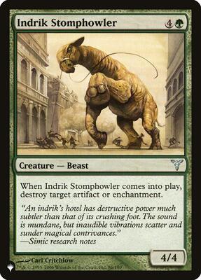 Indrik Stomphowler card from The List Reprints