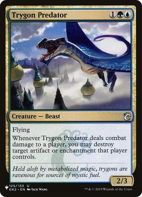 Trygon Predator card from The List Reprints