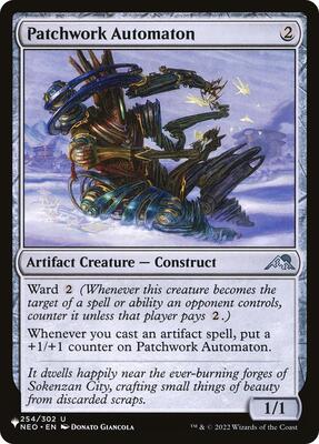 Patchwork Automaton card from The List Reprints