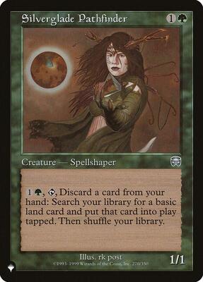 Silverglade Pathfinder card from The List Reprints