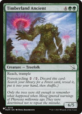 Timberland Ancient card from The List Reprints