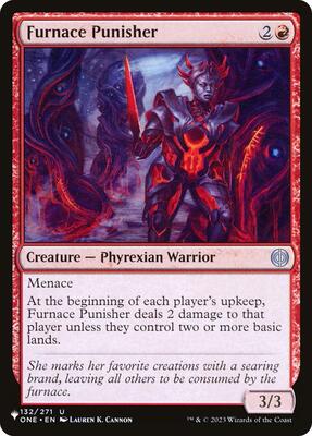 Furnace Punisher card from The List Reprints