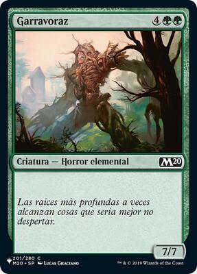 Vorstclaw (Spanish) card from The List Reprints