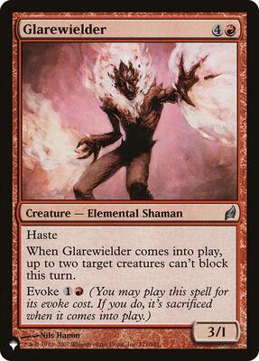 Glarewielder card from The List Reprints