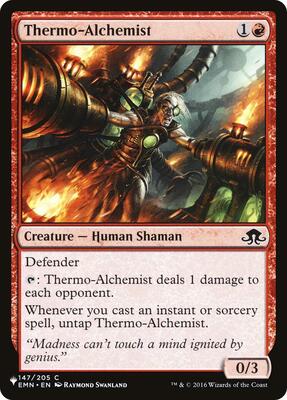 Thermo-Alchemist card from The List Reprints