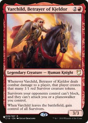 Varchild, Betrayer of Kjeldor card from The List Reprints