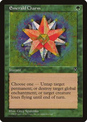 Emerald Charm card from Visions