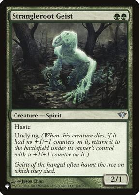 Strangleroot Geist (DKA) card from The List Reprints