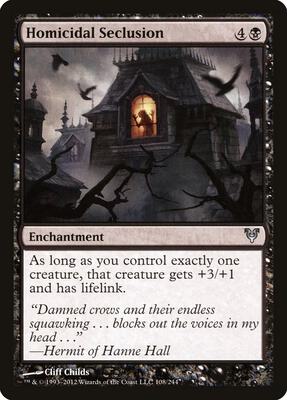 Homicidal Seclusion card from Avacyn Restored
