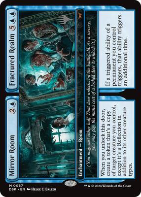 Mirror Room // Fractured Realm card from Promo Pack: Duskmourn: House of Horror
