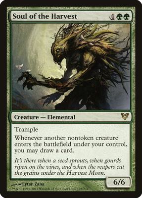 Soul of the Harvest card from Avacyn Restored