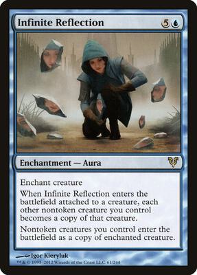 Infinite Reflection card from Avacyn Restored