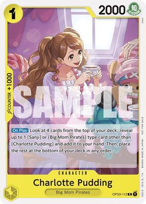 Charlotte Pudding (Tournament Pack 2024 Oct.-Dec.) card from One Piece Promotion Cards