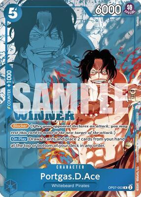 Portgas.D.Ace (Winner Pack 2024 Oct.-Dec.) card from One Piece Promotion Cards