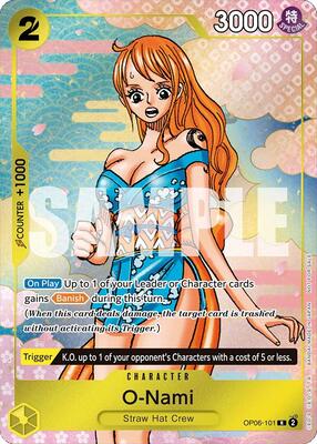 O-Nami (Event Pack Vol. 5) card from One Piece Promotion Cards