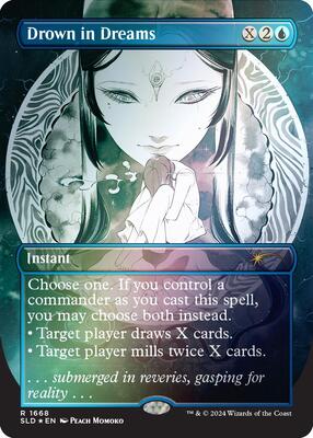 Drown in Dreams (Rainbow Foil) card from Secret Lair Drop Series