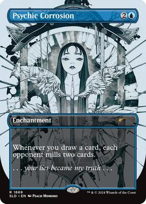 Psychic Corrosion card from Secret Lair Drop Series