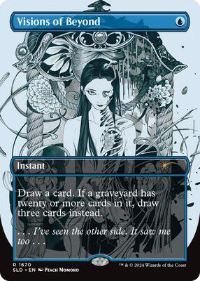 Visions of Beyond card from Secret Lair Drop Series