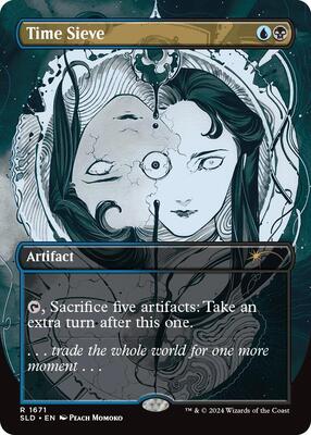 Time Sieve card from Secret Lair Drop Series