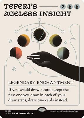 Teferi's Ageless Insight card from Secret Lair Drop Series