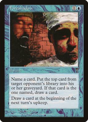 Foreshadow card from Visions