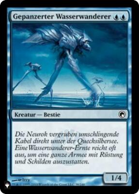 Plated Seastrider (German) card from The List Reprints