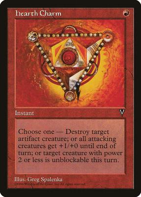 Hearth Charm card from Visions