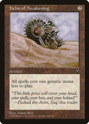 Helm of Awakening card from Visions