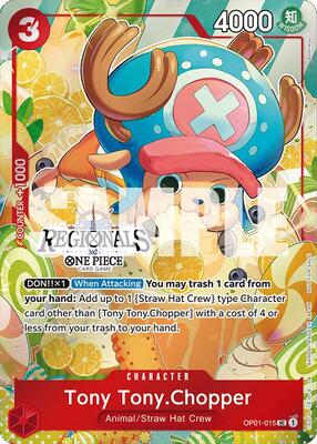 Tony Tony.Chopper (Online Regional 2024 Vol. 3) card from One Piece Promotion Cards