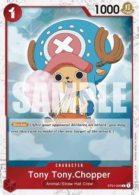 Tony Tony.Chopper (ST01-006) (Jolly Roger Foil) card from Premium Booster -The Best-