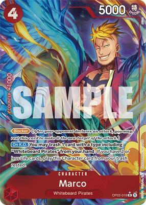 Marco (Alternate Art) card from Premium Booster -The Best-