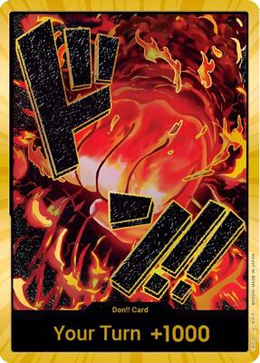 DON!! Card (Sakazuki) (Gold) card from Premium Booster -The Best-