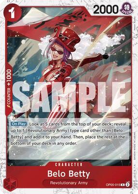 Belo Betty (Jolly Roger Foil) card from Premium Booster -The Best-