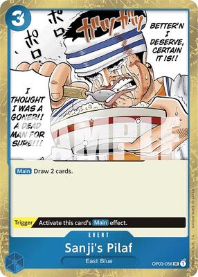 Sanji's Pilaf (Jolly Roger Foil) card from Premium Booster -The Best-