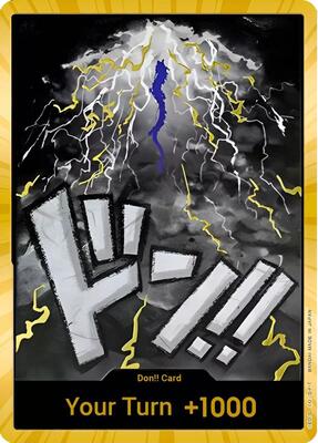 DON!! Card (Kaido) (Gold) card from Premium Booster -The Best-