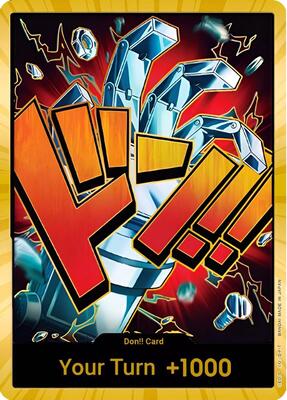 DON!! Card (Eustass "Captain" Kid) (Gold) card from Premium Booster -The Best-
