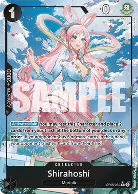 Shirahoshi (OP05-082) (Full Art) card from Premium Booster -The Best-