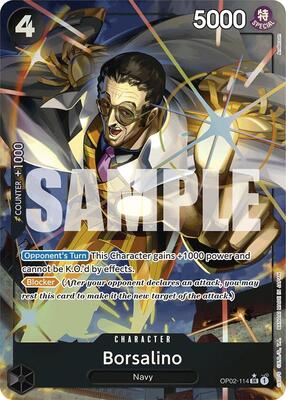 Borsalino (Alternate Art) card from Premium Booster -The Best-