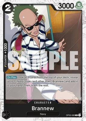 Brannew (Jolly Roger Foil) card from Premium Booster -The Best-