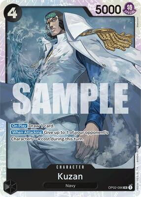 Kuzan (OP02-096) (Reprint) card from Premium Booster -The Best-