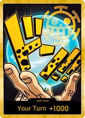 DON!! Card (Trafalgar Law) (Gold) card from Premium Booster -The Best-