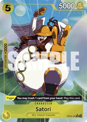 Satori (Alternate Art) card from Premium Booster -The Best-