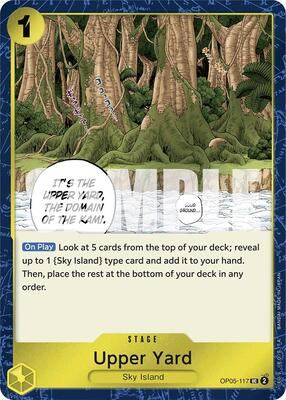 Upper Yard (Jolly Roger Foil) card from Premium Booster -The Best-