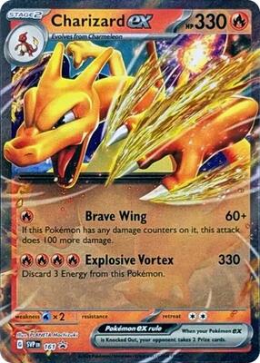 Charizard ex - 161 card from SV: Scarlet & Violet Promo Cards