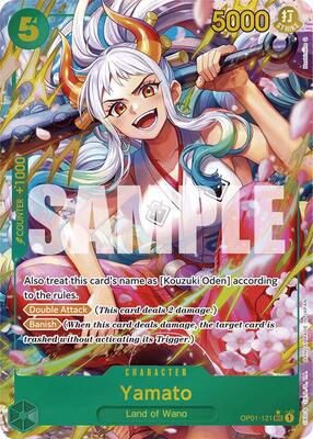 Yamato (OP01-121) (Alternate Art) card from Premium Booster -The Best-